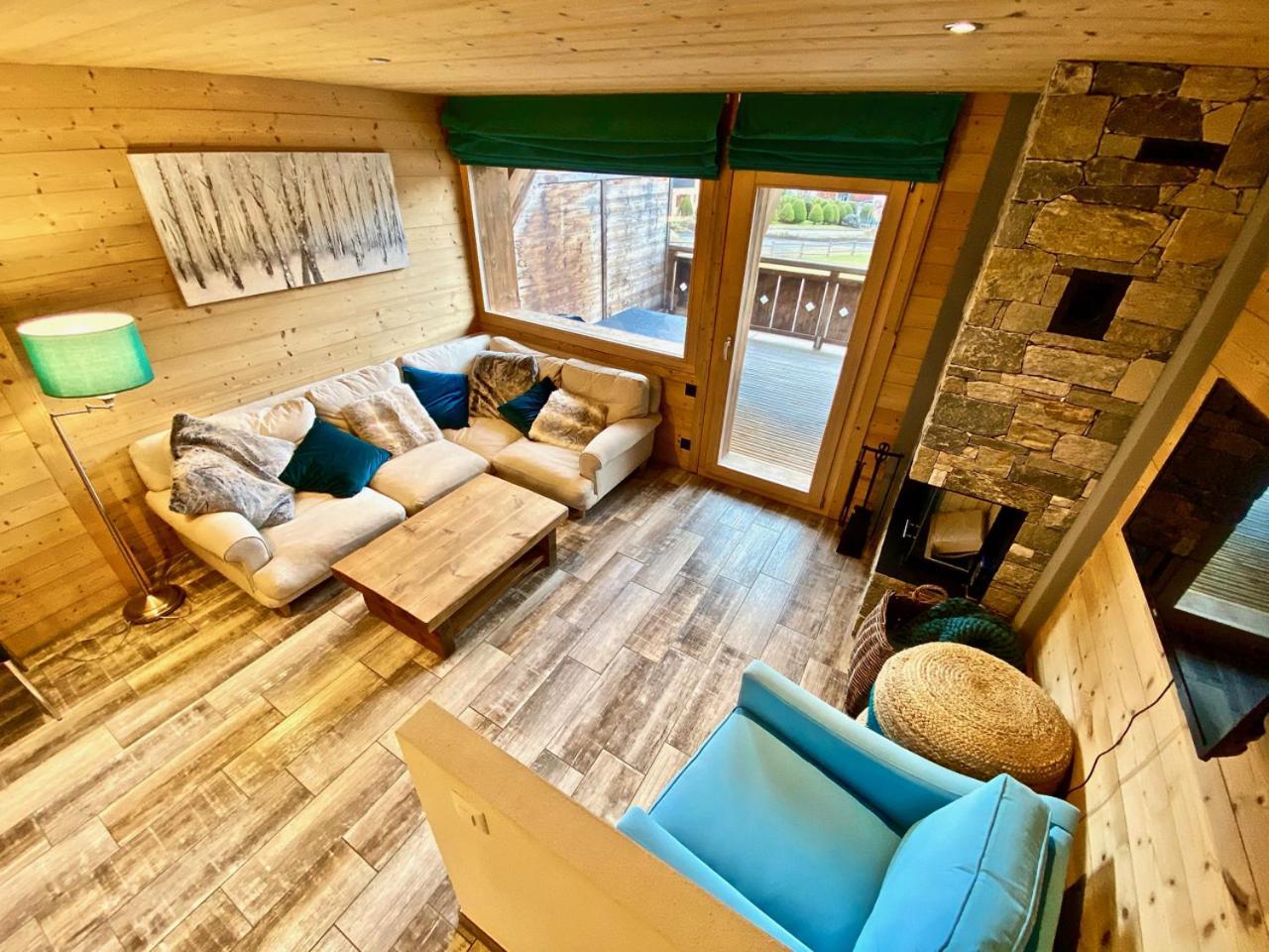 Le Nid Du Corbeau Villa Morgins Bagian luar foto