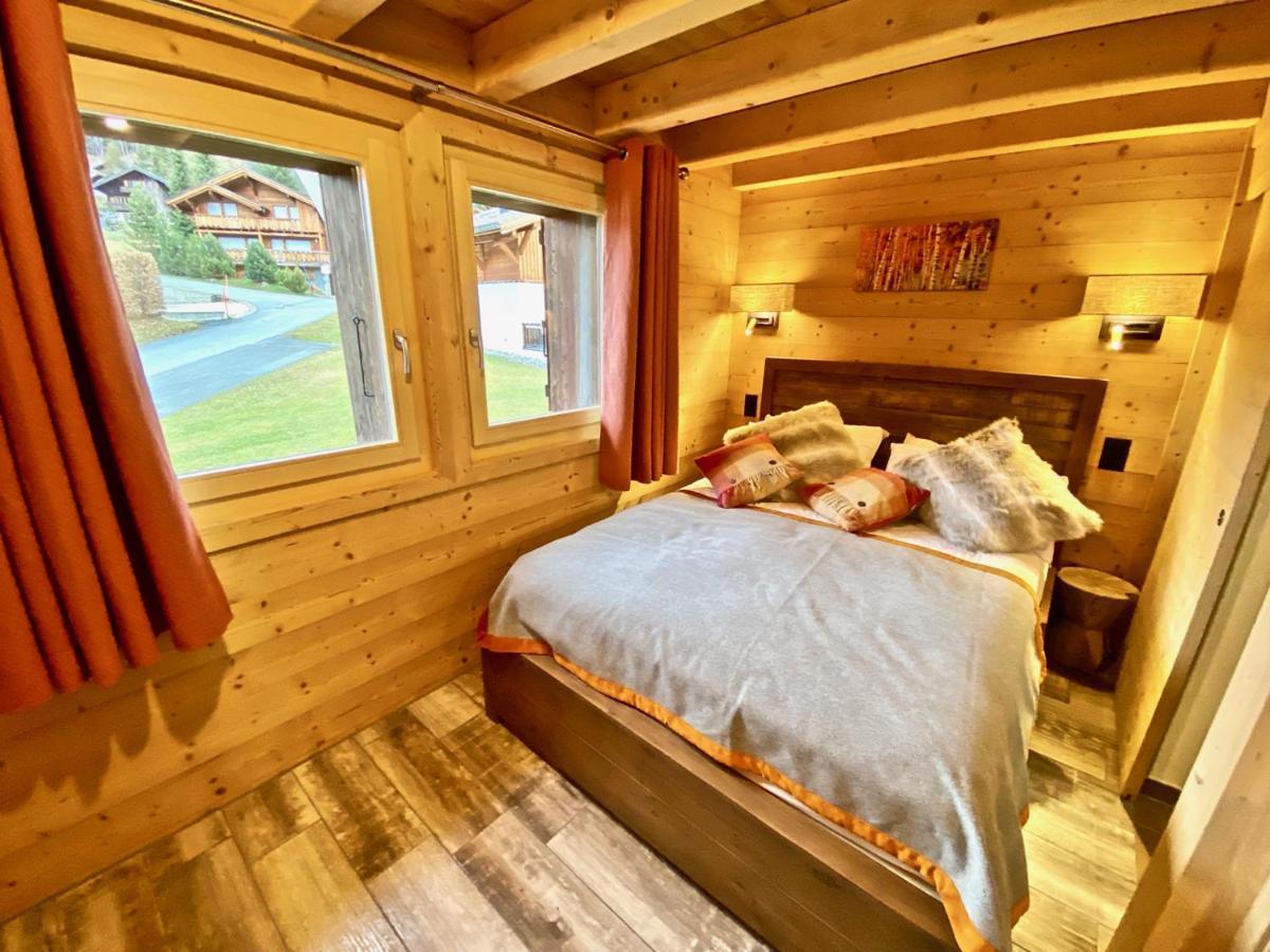 Le Nid Du Corbeau Villa Morgins Bagian luar foto