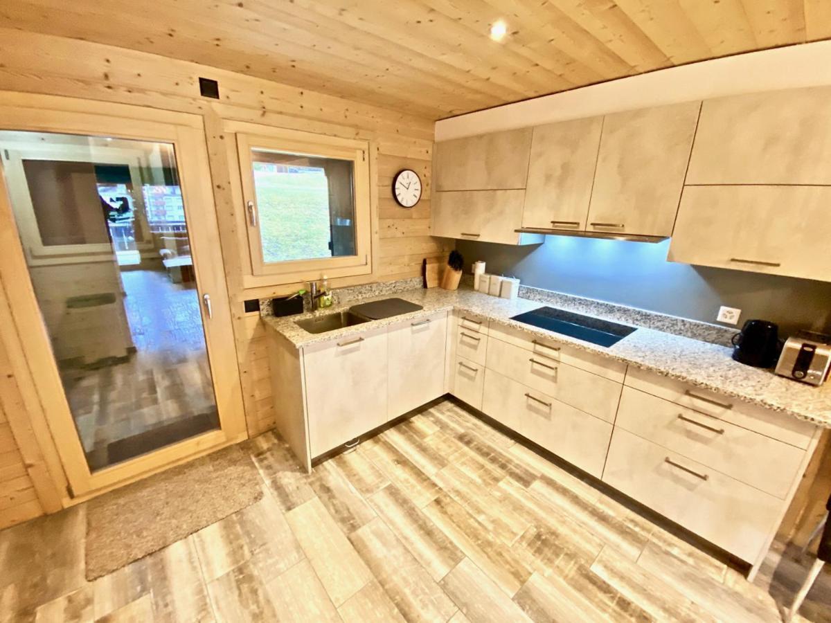 Le Nid Du Corbeau Villa Morgins Bagian luar foto